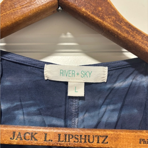 River and Sky shirt dress - Picture 2 of 4